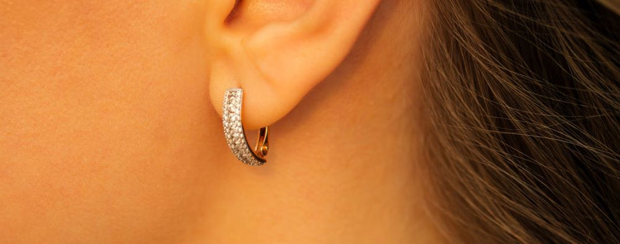 Huggies Earrings Australia | Huggies Earrings Melbourne | Gold Huggies Earrings | Diamond Huggies Earrings | Sterling Silver Huggies Earrings | H&H Jewellery
