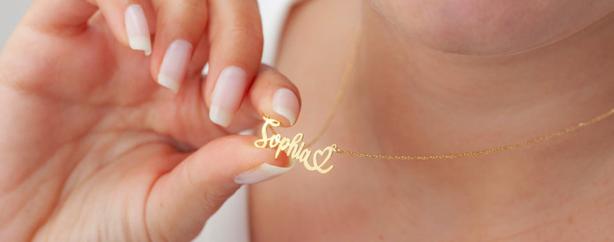 Initial & Personalised Necklaces & Pendants - H&H Jewellery Pty Ltd