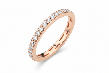 18k Gold Tdw. 0.60ct Diamond All Around Eternity Ring