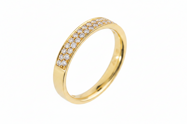 18K Gold Tdw. 0.30ct Diamond Ring