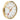 WALL CLOCK PURE BRUSHED GOLD - A995.CLOCK.17SBG