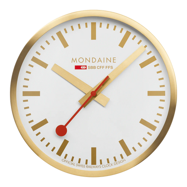 WALL CLOCK PURE BRUSHED GOLD - A995.CLOCK.17SBG