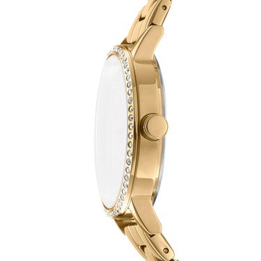 Soho Logo Silver Dial Stainless Steel Watch DK1L035M0215