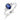 18K White Gold 1.16ct Sapphire and Diamond Ring | Diamond Rings Melbourne | Engagement Rings Melbourne | Wedding Rings Melbourne | H&H Jewellery