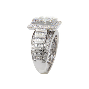 10K White Gold Diamond Engagement Ring Melbourne
