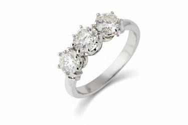 18K White Gold Tdw. 1.05ct Diamond Ring | Diamond Rings Melbourne | Engagement Rings Melbourne | Wedding Rings Melbourne | H&H Jewellery