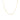 9K Yellow Gold Italian made Solid Necklace - 20735647