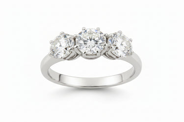 18K White Gold Tdw. 1.05ct Diamond Ring | Diamond Rings Melbourne | Engagement Rings Melbourne | Wedding Rings Melbourne | H&H Jewellery