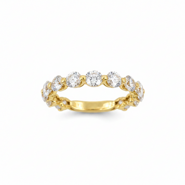 18K White Gold Tdw. 2.06ct Diamond Band Ring