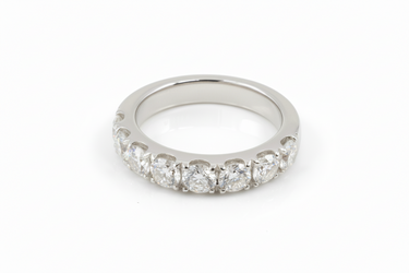 18K White Gold Tdw. 1.70ct Diamond Band Ring | Diamond Rings Melbourne | Engagement Rings Melbourne | Wedding Rings Melbourne | H&H Jewellery