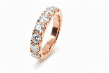 18K White Gold Tdw. 1.70ct Diamond Band Ring