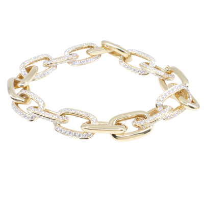 18K Yellow Gold Tdw. 8.02ct Diamond Bracelet | Diamond Bracelet Melbourne | Diamond Bracelet Australia | H&H Jewellery