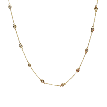 18K Yellow Gold Diamond Necklace | Gold Diamond Necklace | Gold Cross Necklace Australia | Rose Gold Necklace | Gold Cross Necklace Melbourne | Gold Diamond Pendant Necklace | Gold Necklace For Women | H&H Jewellery