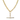 9K Yellow Gold 42.08 Gram Handmade Fob T-Bar Necklace - 20770938