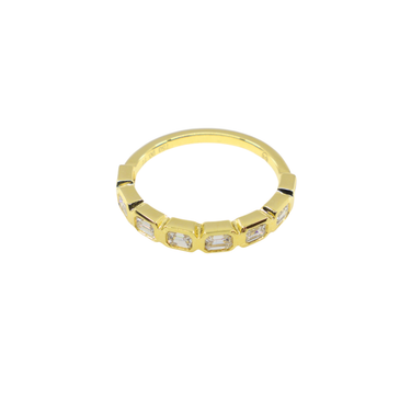 18K Yellow Gold Diamond Ring - 20773960