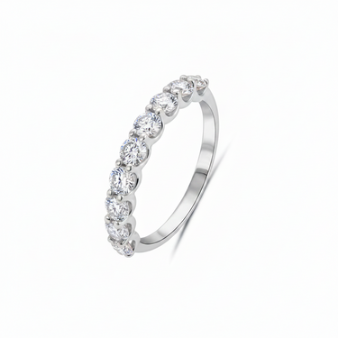 9K Gold 1.00ct Lab Grow Diamond Wedding Ring