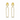 18K Yellow Gold Tdw. 2.25ct Diamond Earring