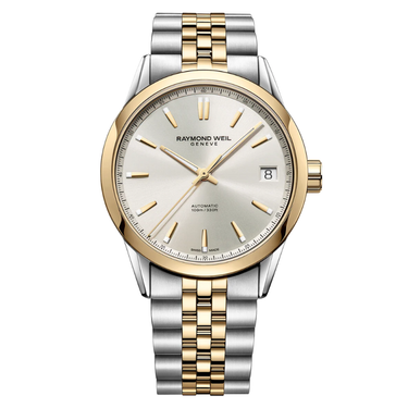 Raymond Weil - Freelancer Men's Automatic Classic Two-Tone Yellow Gold Date Watch 2741-STP-64001