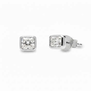 9K Lab Grown Diamond Stud Earrings - 20801847