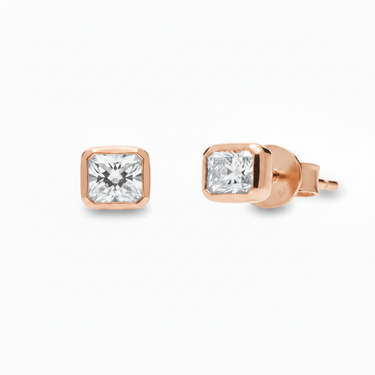 9K Lab Grown Diamond Stud Earrings - 20801847