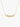9K Yellow Gold Diamond Linked Chain Necklace