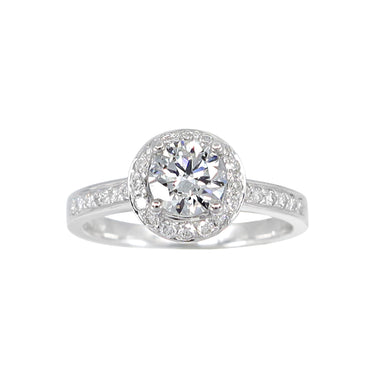18K White Gold Tdw. 0.98ct Diamond Ring | Diamond Rings Melbourne | Engagement Rings Melbourne | Wedding Rings Melbourne | H&H Jewellery