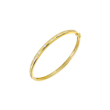 14K Yellow Gold Tdw. 0.50ct Diamond Bangle | Diamond Bangle Melbourne | Diamond Bangle Australia | H&H Jewellery