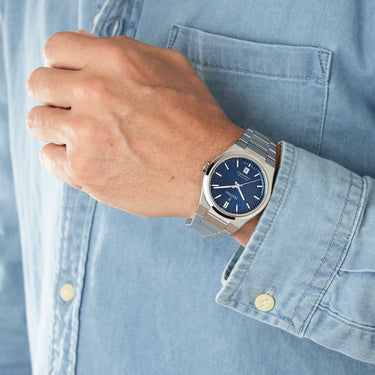 Festina Men's Watch Rivé Blue F20051/4 Stainless Steel Strap