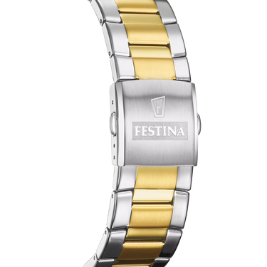 Festina F20562/4 Black Dial Men's Watch, Steel Bracelet