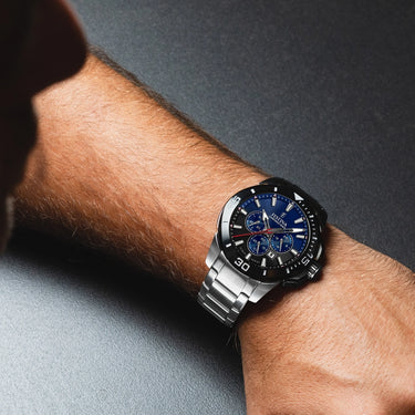 Festina Chrono Bike Blue Watch with Stainless Steel Strap F20641/C