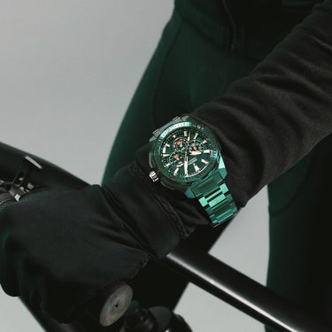 Festina Men's Watch Chrono Bike Special Edition F20730/1 Green Steel Strap