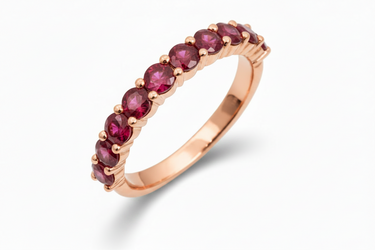 18K White Gold 1.35ct Ruby Ring