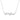 18K White Gold Tdw 0.31ct Diamond Necklace