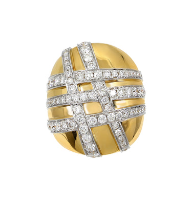 18K Yellow Gold Tdw. 2.01ct Diamond Ring | Diamond Rings Melbourne | Engagement Rings Melbourne | Wedding Rings Melbourne | H&H Jewellery