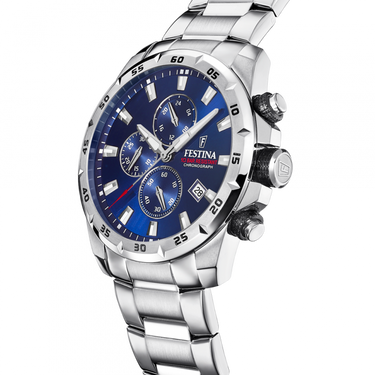 Festina Timeless Chronograph F20463/2 Blue Men's Watch.