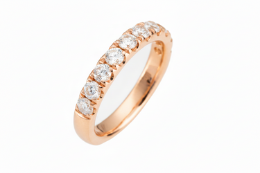 18K Gold Tdw. 1.01ct Diamond Ring