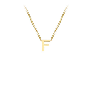 9K Gold 'F' Initial Necklace - 1.19.0155 - H&H Jewellery Pty Ltd