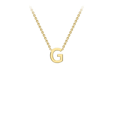 9K Gold 'G' Initial Necklace - 1.19.0156 - H&H Jewellery Pty Ltd