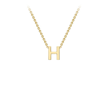 9K Gold 'H' Initial Necklace - 1.19.0157 - H&H Jewellery Pty Ltd
