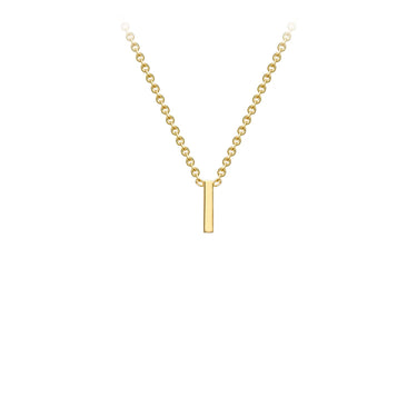 9K Gold 'I' Initial Necklace - 1.19.0158 - H&H Jewellery Pty Ltd