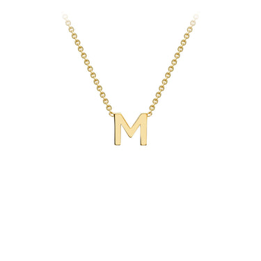 9K Gold 'M' Initial Necklace - 1.19.0162 - H&H Jewellery Pty Ltd