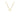 9K Gold 'O' Initial Necklace - 1.19.0164 - H&H Jewellery Pty Ltd