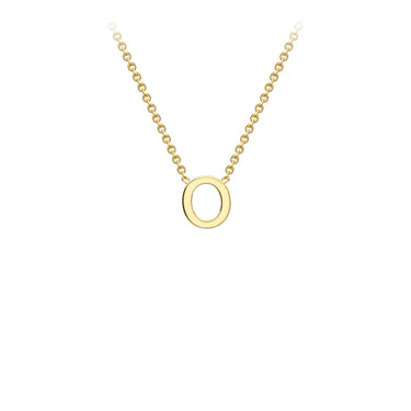9K Gold 'O' Initial Necklace - 1.19.0164 - H&H Jewellery Pty Ltd