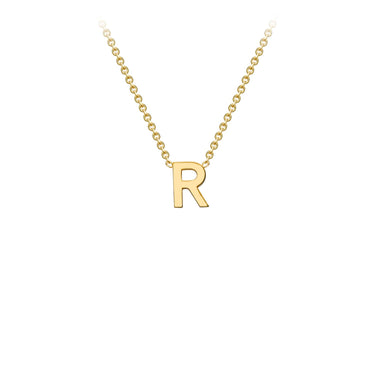 9K Gold 'R' Initial Necklace - 1.19.0167 - H&H Jewellery Pty Ltd