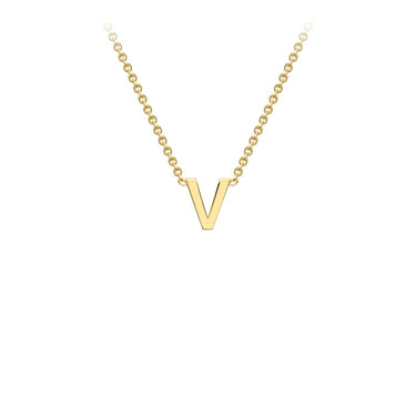 9K Gold 'V' Initial Necklace - 1.19.0171 - H&H Jewellery Pty Ltd