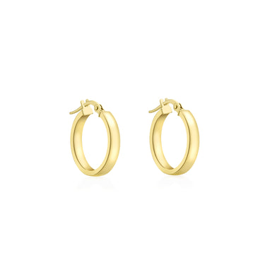 9K Yellow Gold Hoop Creole Earrings | Gold Hoop Earrings Melbourne | Diamond Gold Hoop Earrings | Gold Hoop Earrings Melbourne | Silver Hoop Earrings Melbourne | H&H Jewellery