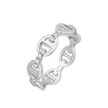 18K White Gold With Diamond Ring | White Gold Jewellery Melbourne | White Gold Jewellery Australia | H&H Jewellery