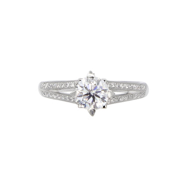 18K White Gold Tdw. 0.96ct Diamond Ring | Diamond Rings Melbourne | Engagement Rings Melbourne | Wedding Rings Melbourne | H&H Jewellery