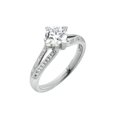 18K White Gold Tdw. 0.96ct Diamond Ring | Diamond Rings Melbourne | Engagement Rings Melbourne | Wedding Rings Melbourne | H&H Jewellery