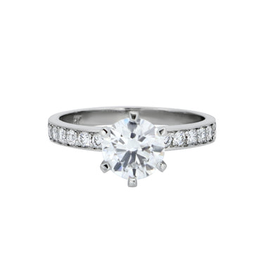 Platinum Tdw. 1.14ct Diamond Ring | Diamond Rings Melbourne | Engagement Rings Melbourne | Wedding Rings Melbourne | H&H Jewellery